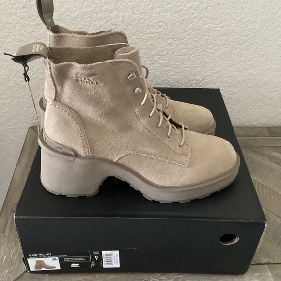 Sorel Shoes - SOREL Hi-Line Waterproof Lace-Up Boot (Women) 9M